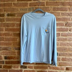 Vineyard Vines Light Blue Long Sleeve Tee